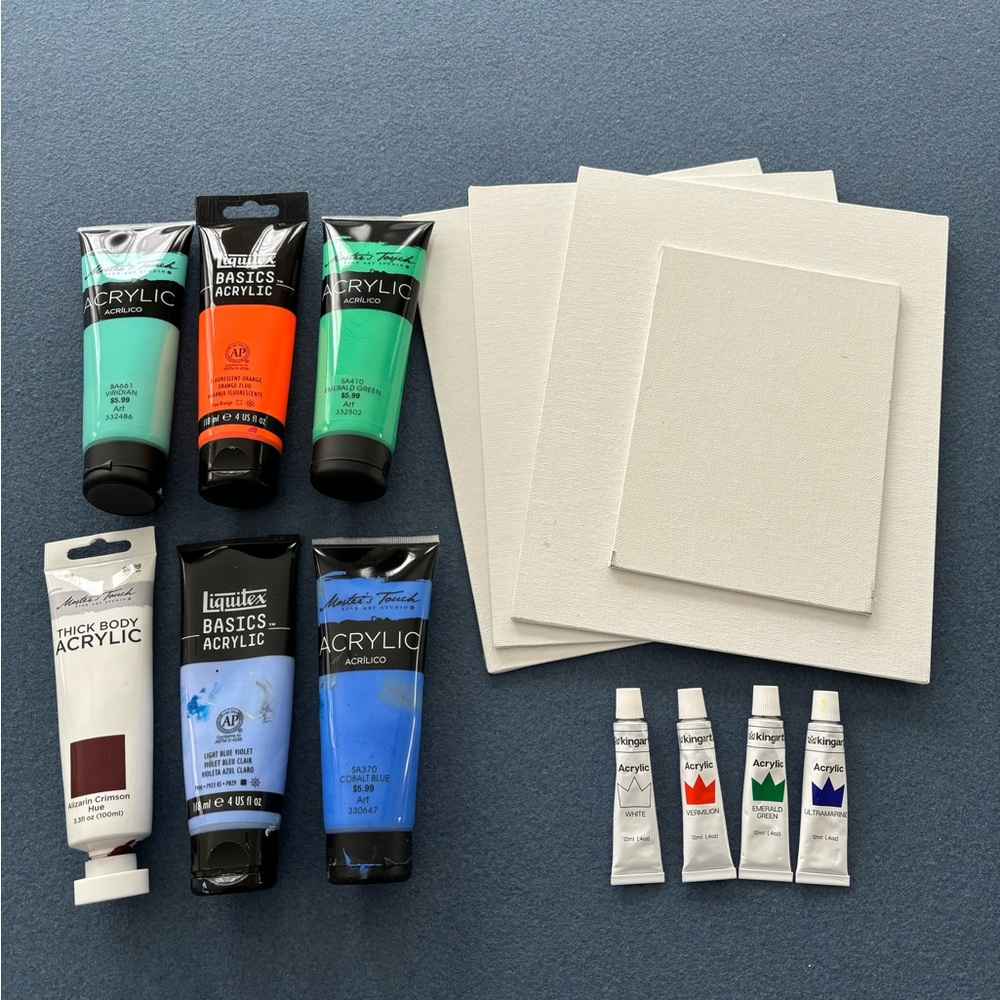 Acrylic paint bundle